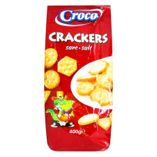 Крекер Croco Crackers з сіллю 400г mini slide 2