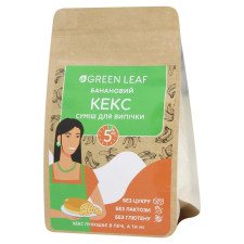 Суміш для випічки Green Leaf Банановий кекс 300г mini slide 1