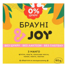 Десерт JOY Брауні з манго 60г mini slide 3