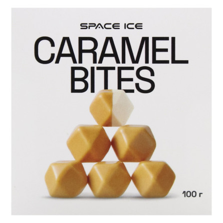 Десерт Space Ice Bites Карамельний глазурований білим шоколадом з карамеллю 100г slide 2