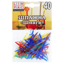 Шпажка Linpac Шпага одноразова 40шт mini slide 1