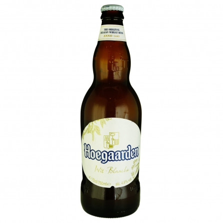Пиво Hoegaarden Wit-Blanche светлое 4,9% 0,75л slide 2