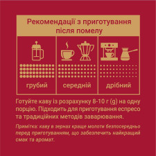 Кава Чорна Карта Арабіка в зернах 1кг mini slide 6