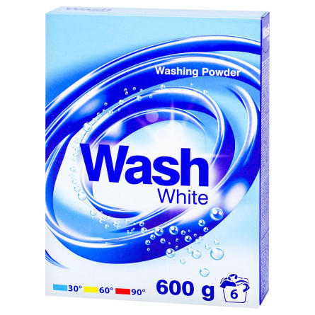 Пральний порошок Wash White 600г slide 1