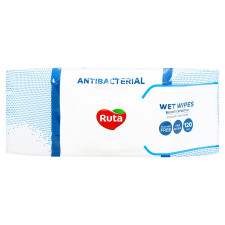 Салфетки влажные Ruta Antibacterial 120шт mini slide 1