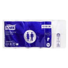 Туалетний папір Tork Premium 2-х шаровий 10 рул. 1 уп. mini slide 2