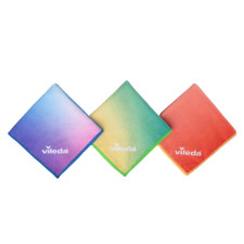 Серветка Vileda Microfibre Colors Desgin мікрофібра 3шт mini slide 4