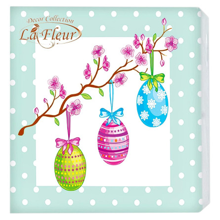 Серветки La Fleur Великдень 33*33см 15шт в асортименті slide 4