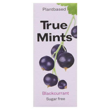 Конфеты True Mints мятные освежающие со вкусом черной смородины 13г slide 2