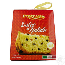 Кекс Fontana Panettone класичний 500г mini slide 1