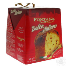 Кекс Fontana Panettone классический 500г mini slide 2