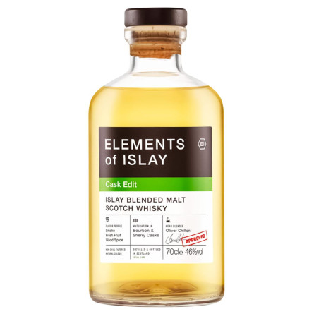 Віскі односолод. Speciality Drinks Elements of Islay Cask Edit 0.7 л slide 4