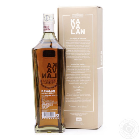 Виски Kavalan Dastillery Select 40% 0.7л slide 2