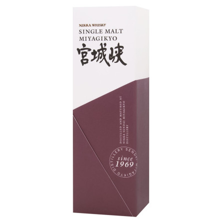 Виски Nikka Miyagikyo Box 45% 0,7л slide 3