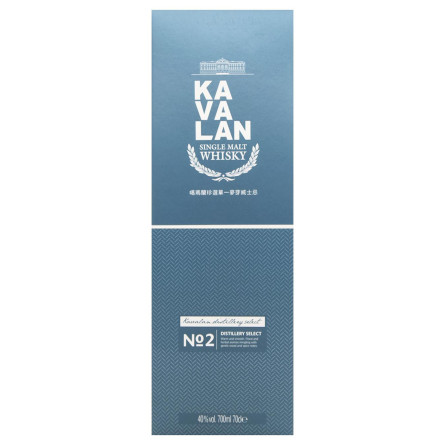 Віскі Kavalan Distillery Select №2 0.7 л slide 4