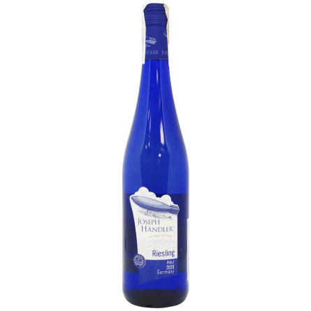 Вино Joseph Handler Riesling Pfalz QbA біле сухе 9,5% 0,75л slide 1