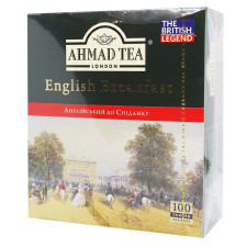 Чай чорний Ahmad Tea English Breakfast в пакетиках 2г х 100шт mini slide 4