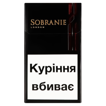 Цигарки Sobranie Refine Black slide 1
