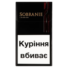 Цигарки Sobranie Refine Black mini slide 1