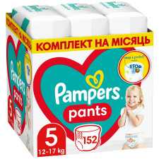 PAMPERS ТРУС PANTS 5 152ШТ mini slide 1