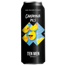 Пиво Ten Men Cardrona світле нефільтроване 4,5% 0,5л mini slide 1