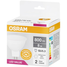 ЛАМПА OSRAM LVMR16 7W GU5.3 40 mini slide 1