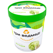 Морозиво Три Ведмеді Фісташка 500г паперовий стакан mini slide 4
