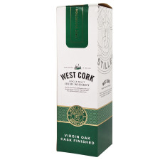 Віскі West Cork Small Batch Virgin Cask Box 43% 0,7л mini slide 1