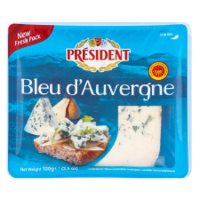 Сир President Blue d`Auverqne блактиний 50% 100г mini slide 2