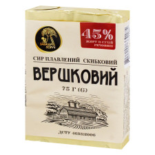 Сир плавлений Наше Полтавське Вершковий 45% 75г mini slide 1