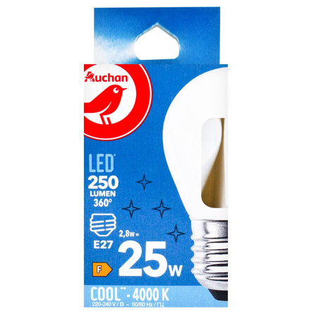 AUСH/LED ЛАМП МАЛ КУЛЯ Е27,25В slide 2