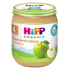 Пюре ХиПП Первое детское яблоко без сахара для детей с 4 месяцев 125г mini slide 2
