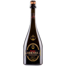 Вино игристое Odessa Prestige белое брют 10,5-12,5% 0,75л mini slide 1