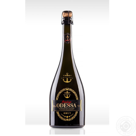 Вино игристое Odessa Prestige белое брют 10,5-12,5% 0,75л slide 2