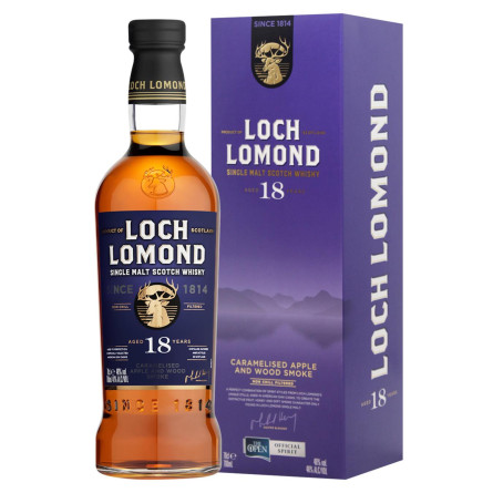Віскі Loch Lomond 18yo п/к 0.7 л slide 1