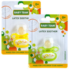 Пустушка Baby Team латексна класична 3220 mini slide 1