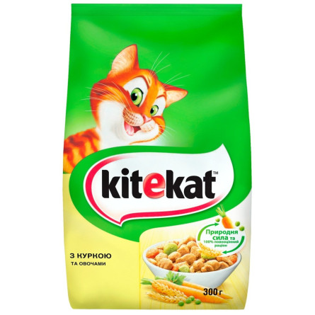 Корм сухой Кіtekat курица с овощами для кошек 300г slide 1