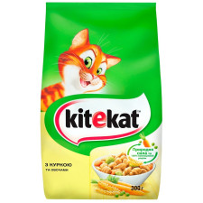 Корм сухой Кіtekat курица с овощами для кошек 300г mini slide 1