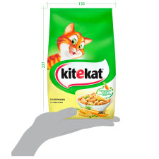 Корм сухой Кіtekat курица с овощами для кошек 300г mini slide 6