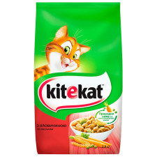 Корм сухий Kitekat для котів з яловичиною та овочами 1,8кг mini slide 1
