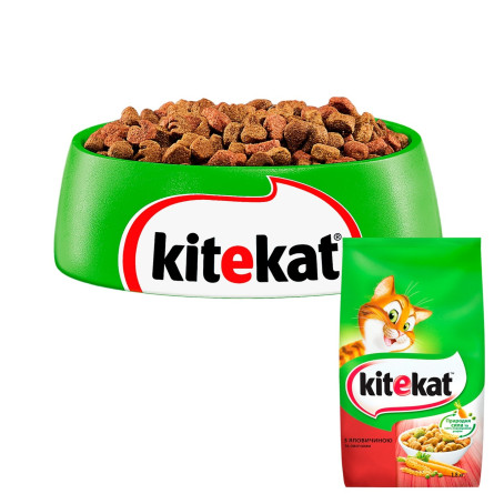 Корм сухий Kitekat для котів з яловичиною та овочами 1,8кг slide 6