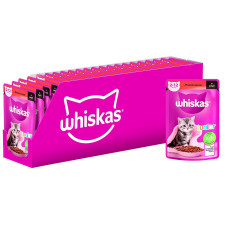 Корм Whiskas с говядиной в соусе для котят 85г mini slide 2