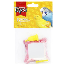Зеркальце Topsi с колокольчиком для попугаев mini slide 2