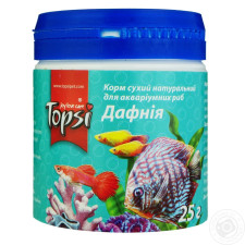 Корм Topsi Дафния для аквариумных рыб 25г mini slide 1