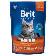 Корм сухий Brit Premium курица для котів, що живуть у приміщенні 300г mini slide 1