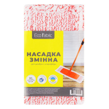 Насадка для швабри Ecofabric з мікрофібри 42см синя mini slide 2