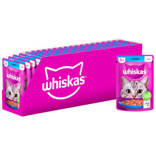 Корм Whiskas с тунцом в желе для взрослых кошек 85г mini slide 2