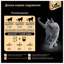 Корм Sheba Fine Flakes с курицей в желе для взрослых кошек 85г mini slide 3