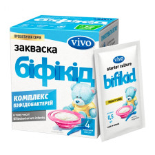 Закваска бактеріальна Vivo Біфіт 4шт 0.5г mini slide 5