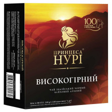 Чай чорний Принцеса Нурі Високогірний 100шт 2г mini slide 2
